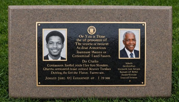 Exprimez votre affection avec une plaque funéraire personnalisable